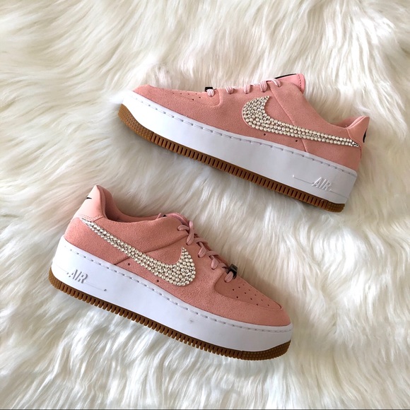 Swarovski Nike Air Force 1 Sage Low - Picture 5 of 9